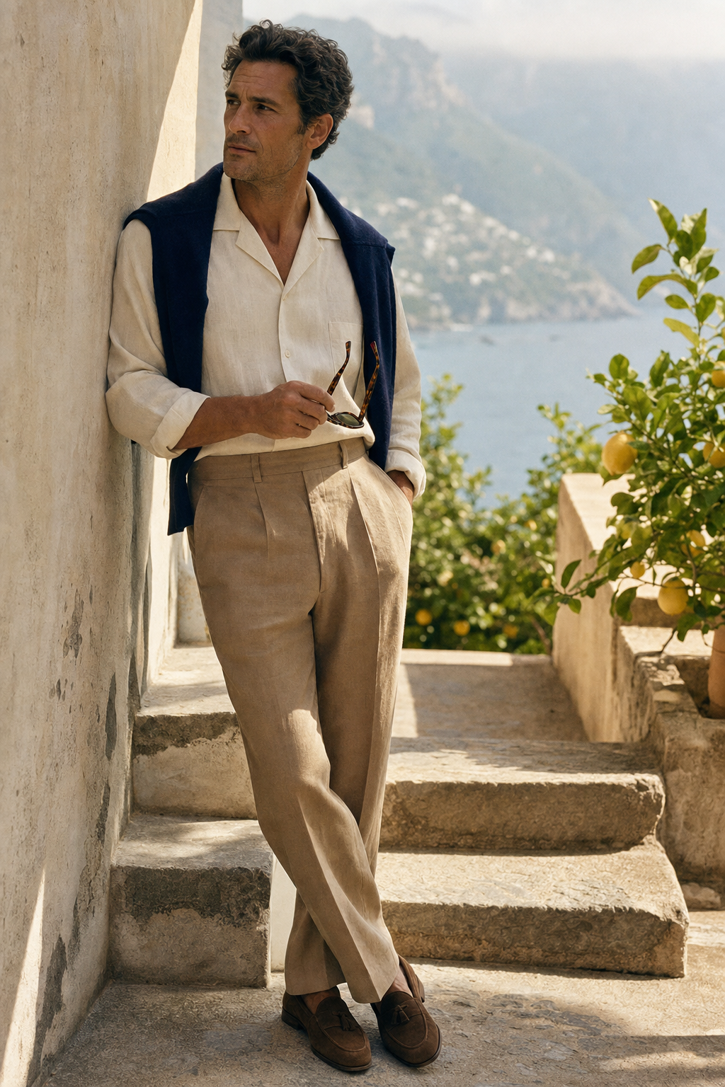 Marcello Mastroianni Summer old money style reference