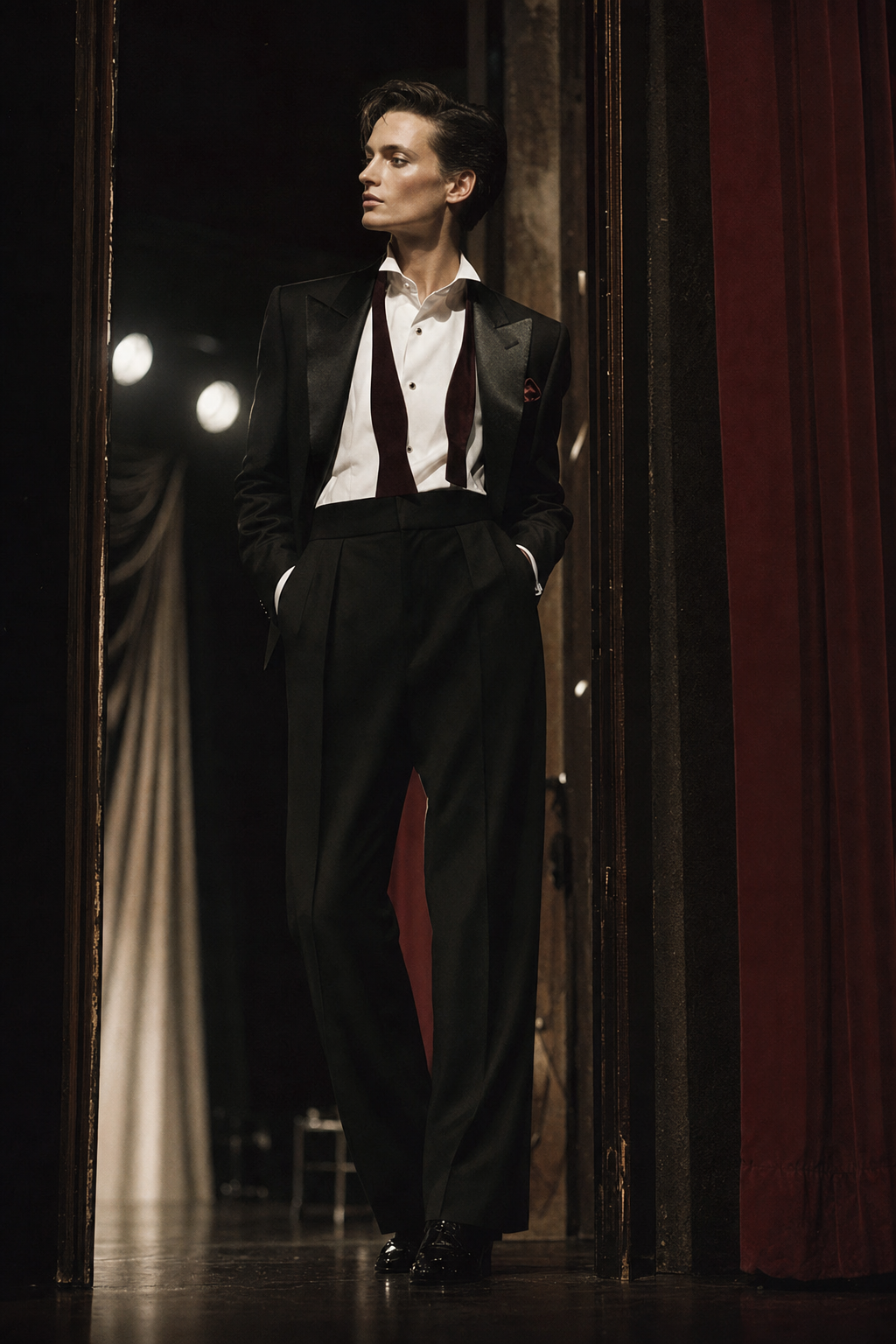 Marlene Dietrich old money seasonal style moodboard