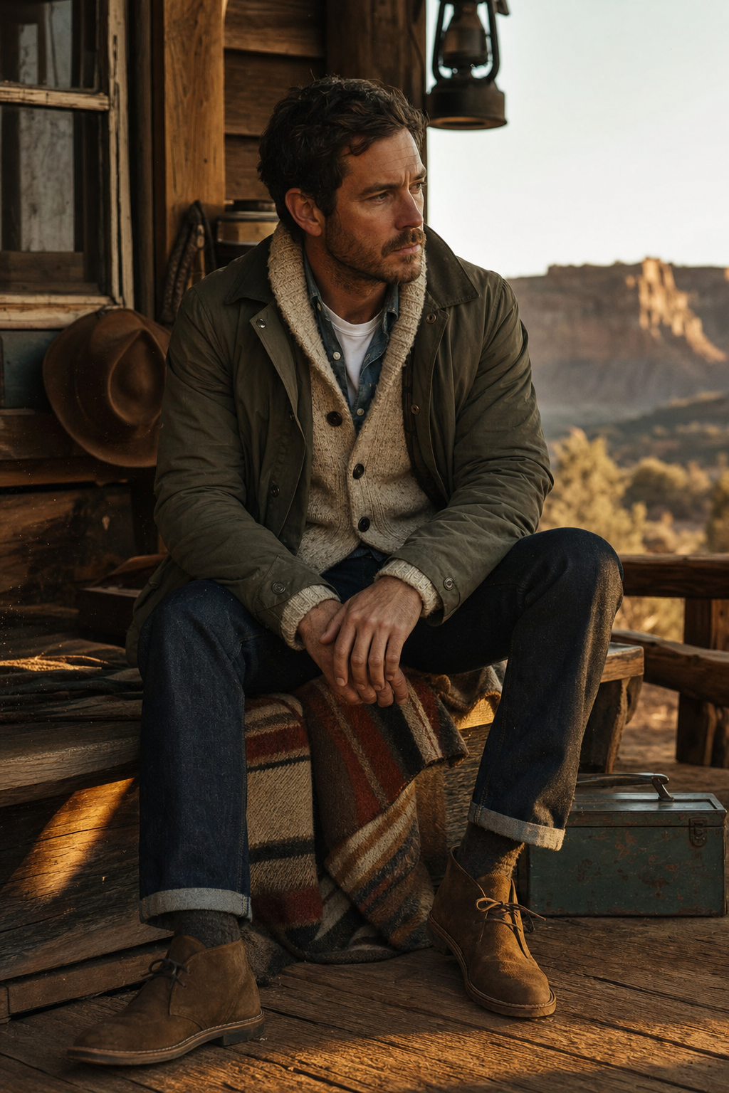 Steve McQueen Autumn old money style reference